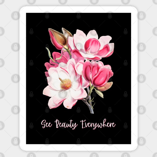 See Beauty Everywhere Sticker by Mey Designs